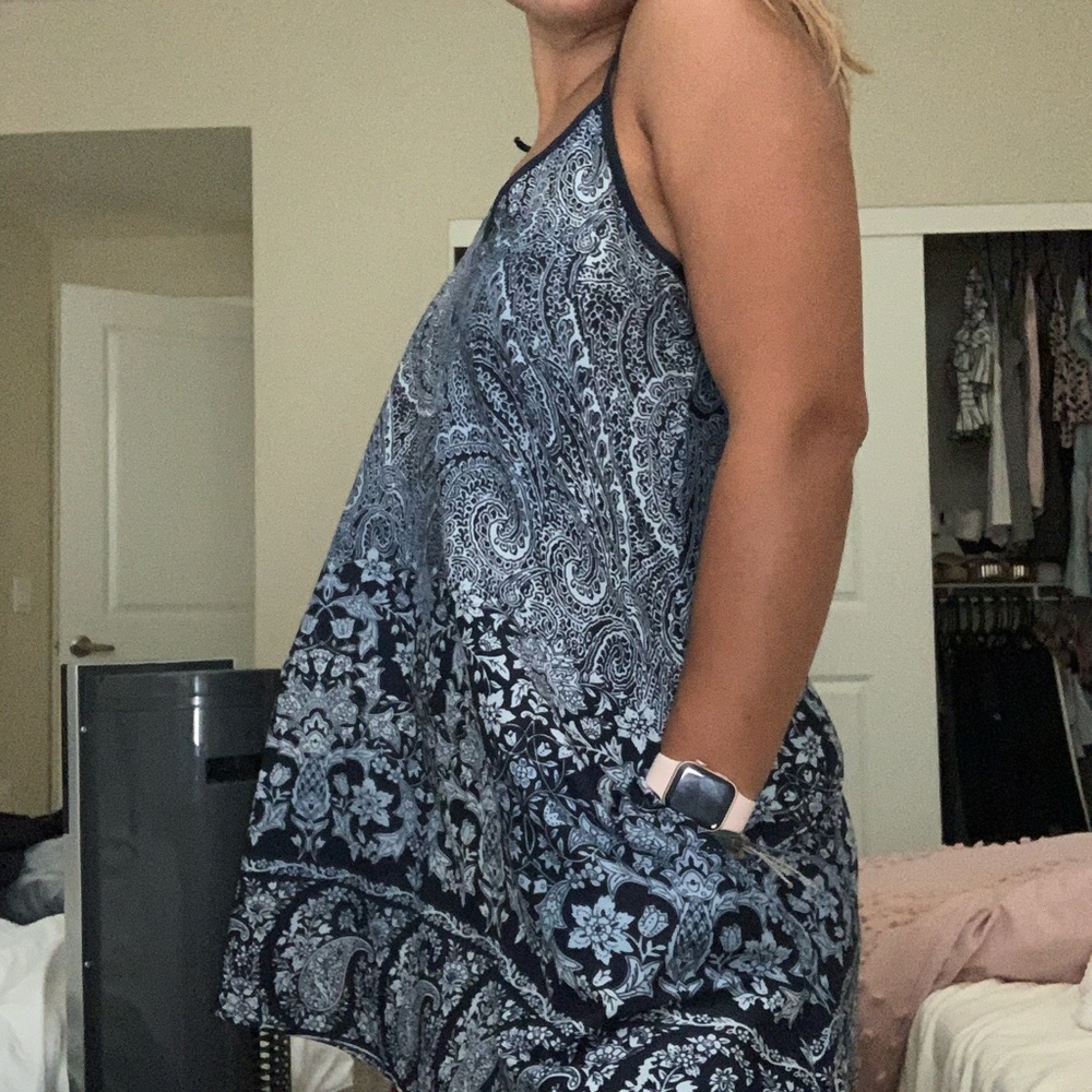 Blue Minidress